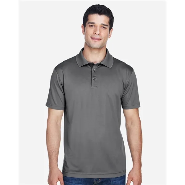 Harriton Men's Polyester Jersey Polo