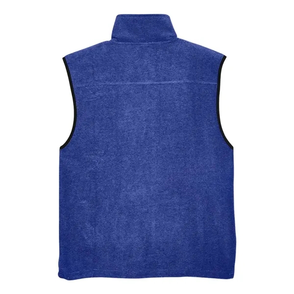 Harriton Unisex Fleece Full-Zip Vest - Harriton Unisex Fleece Full-Zip Vest - Image 16 of 16