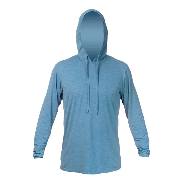 Custom ANETIK Men's Low Pro Tech Hooded Long Sleeve T-Shirt