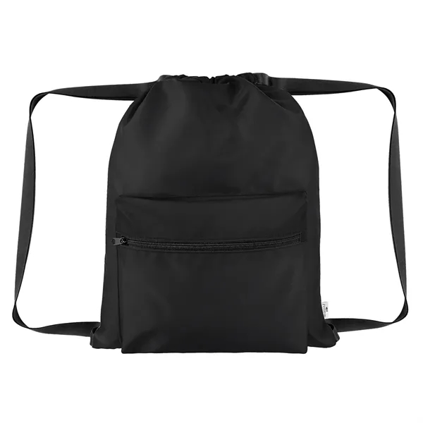 Anywhere rPET Drawstring Bag - Anywhere rPET Drawstring Bag - Image 3 of 12