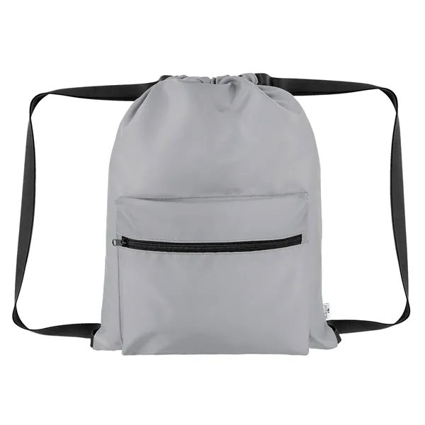 Anywhere rPET Drawstring Bag - Anywhere rPET Drawstring Bag - Image 6 of 12