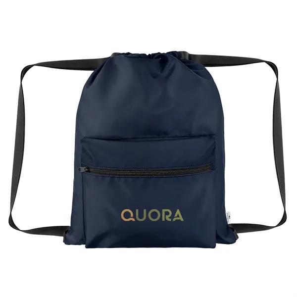 Anywhere rPET Drawstring Bag - Anywhere rPET Drawstring Bag - Image 8 of 12