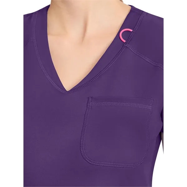 Med Couture - MC AMP KNIT - Women's 3-Pocket V-Neck Top - Med Couture - MC AMP KNIT - Women's 3-Pocket V-Neck Top - Image 5 of 17