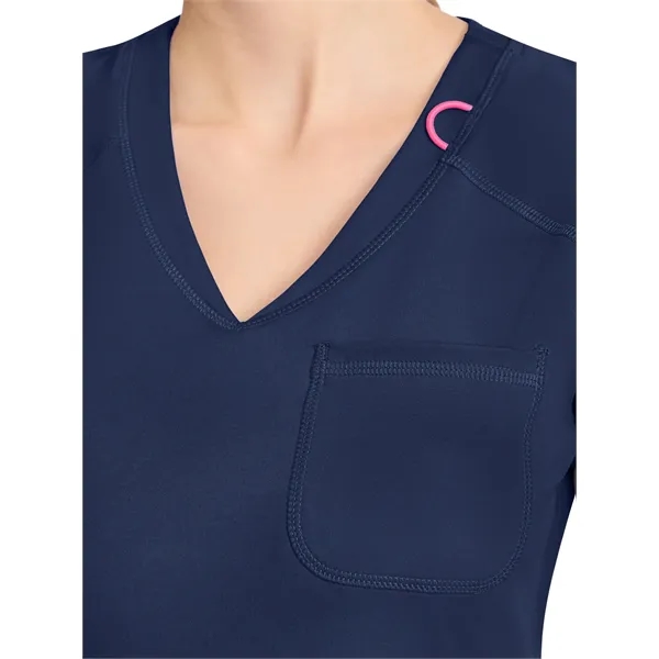 Med Couture - MC AMP KNIT - Women's 3-Pocket V-Neck Top - Med Couture - MC AMP KNIT - Women's 3-Pocket V-Neck Top - Image 9 of 17