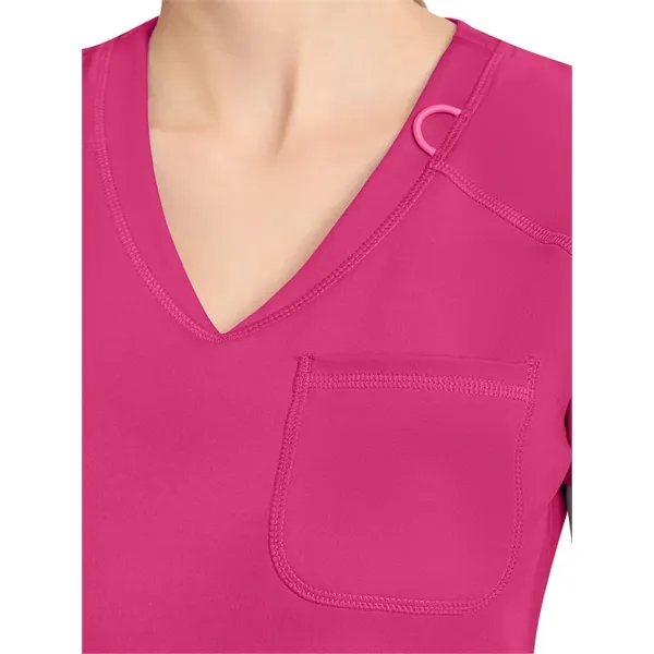 Med Couture - MC AMP KNIT - Women's 3-Pocket V-Neck Top - Med Couture - MC AMP KNIT - Women's 3-Pocket V-Neck Top - Image 16 of 17
