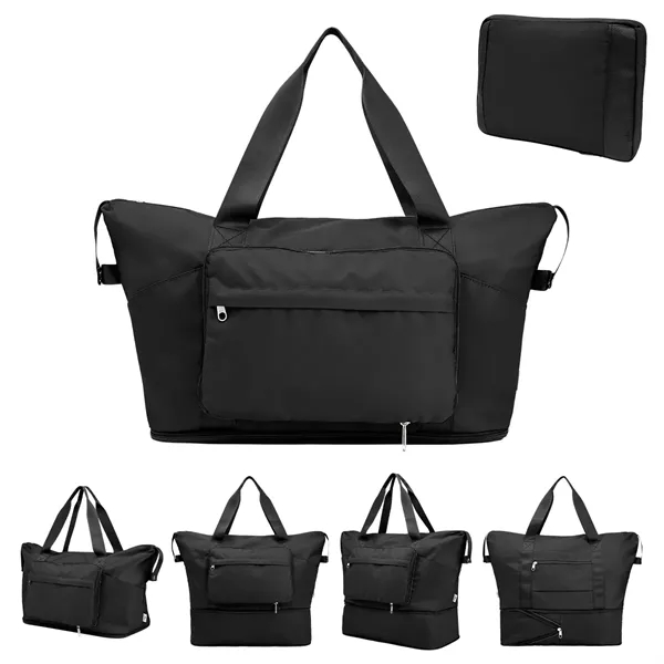 Custom Anywhere rPET Expandable Duffel Bag
