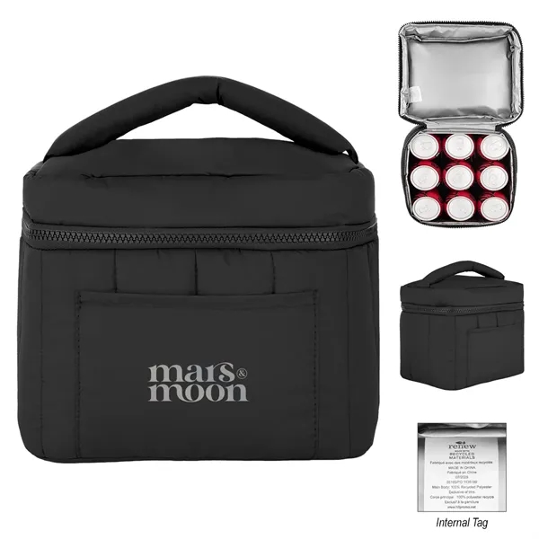 Luxe Puffer rPET 9 Can Cooler Bag
