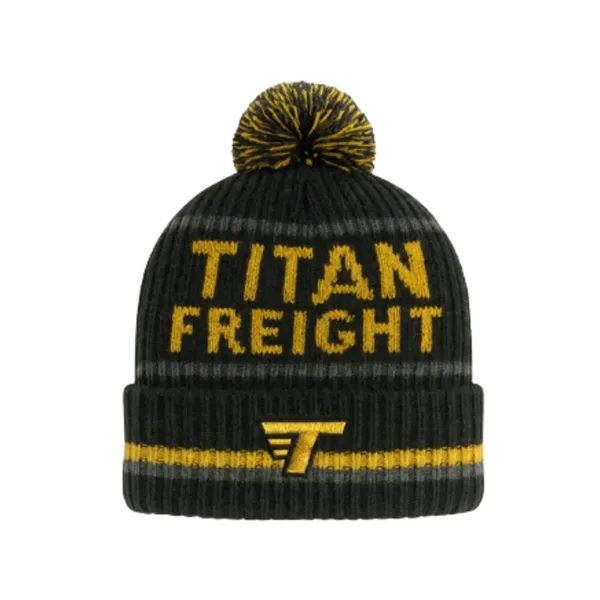 Jacquard Knit Beanie 100% Acrylic with Custom Designs - Jacquard Knit Beanie 100% Acrylic with Custom Designs - Image 0 of 9