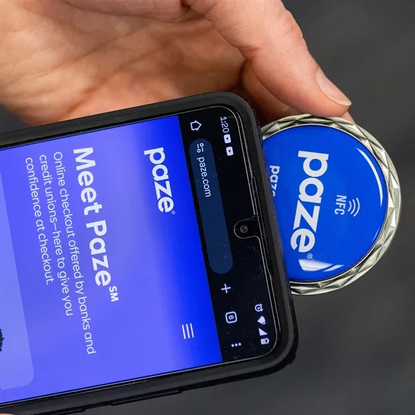 NFC Challenge Coin w/ Diamond Border (2") - NFC Challenge Coin w/ Diamond Border (2") - Image 13 of 15