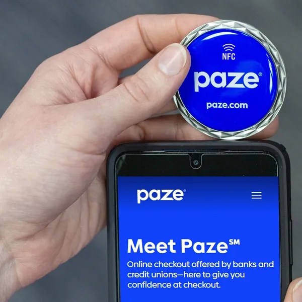 NFC Challenge Coin w/ Diamond Border (2") - NFC Challenge Coin w/ Diamond Border (2") - Image 14 of 15