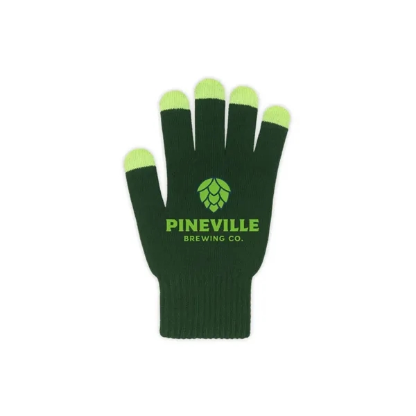 Custom Jacquard Gloves With Knit In Designs - Custom Jacquard Gloves With Knit In Designs - Image 2 of 4