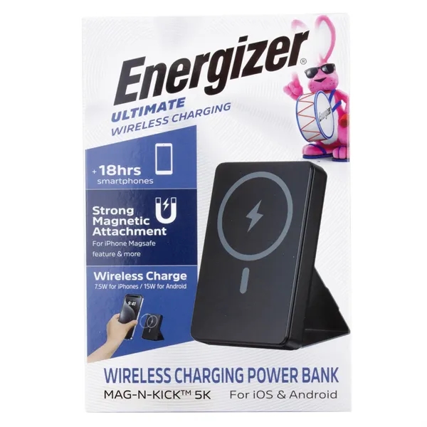 Energizer Brand, 5000 mAH Power Bank, Mag-N-Kick™ 5K - Energizer Brand, 5000 mAH Power Bank, Mag-N-Kick™ 5K - Image 12 of 13