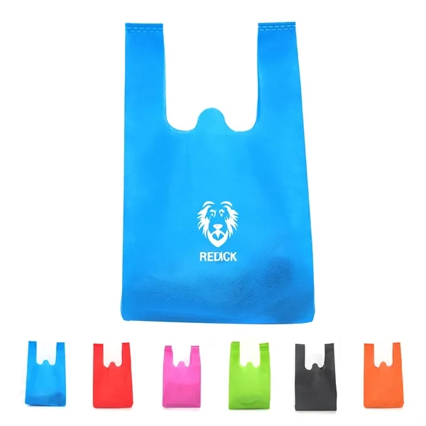 Reusable Non Woven Vest Shopping Bag - Reusable Non Woven Vest Shopping Bag - Image 0 of 2