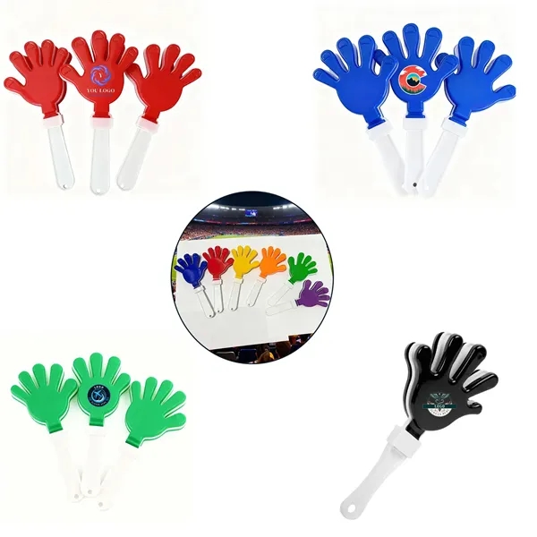 Large Plastic Hand Clappers-Customizable Shapes - Large Plastic Hand Clappers-Customizable Shapes - Image 0 of 15