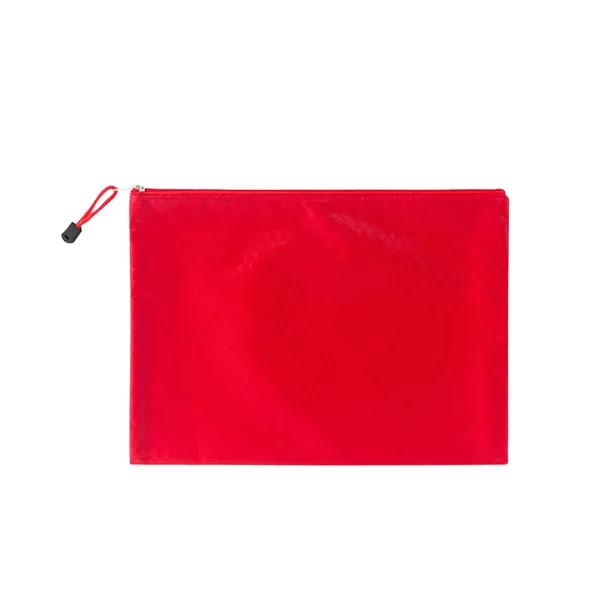 Small PVC Zipper Pencil Pouch Office Supplies - Small PVC Zipper Pencil Pouch Office Supplies - Image 3 of 5