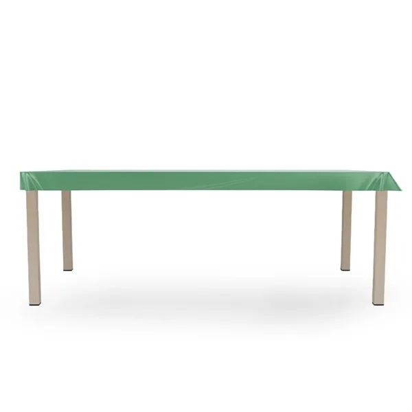 105" x 39" Custom Plastic Rectangular Table Cover - 105" x 39" Custom Plastic Rectangular Table Cover - Image 1 of 5