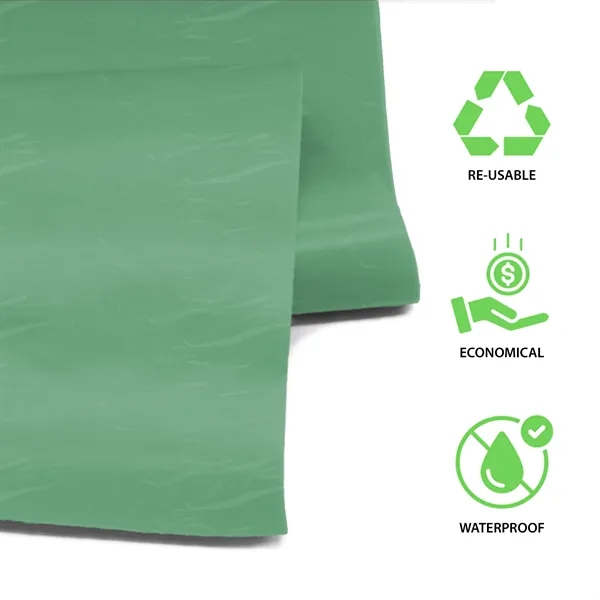 105" x 39" Custom Plastic Rectangular Table Cover - 105" x 39" Custom Plastic Rectangular Table Cover - Image 5 of 5