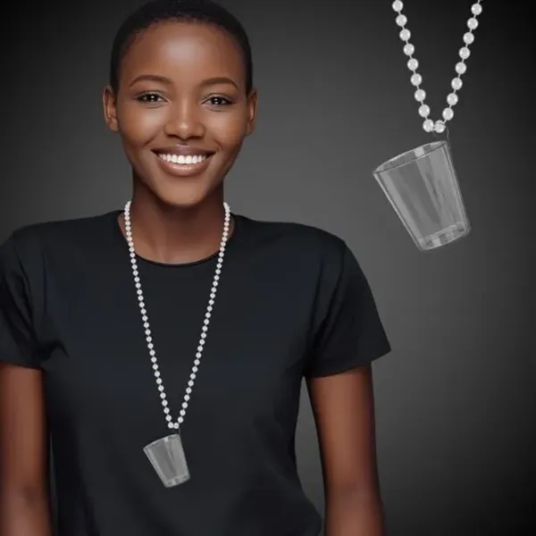 Clear Shot Glass Medallion - Clear Shot Glass Medallion - Image 1 of 3