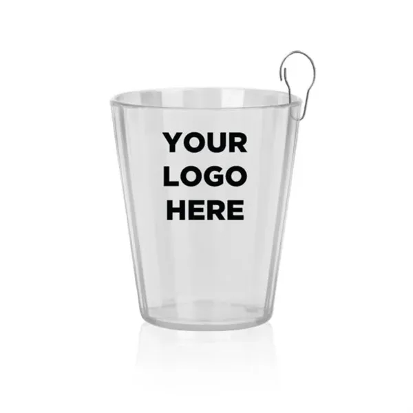 Clear Shot Glass Medallion - Clear Shot Glass Medallion - Image 3 of 3