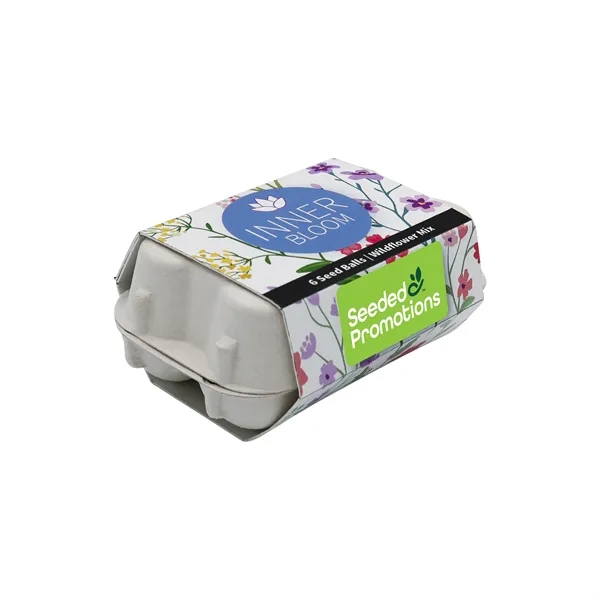 Egg Carton Seed Ball Kit - Inner Bloom - Wildflowers - Egg Carton Seed Ball Kit - Inner Bloom - Wildflowers - Image 0 of 6