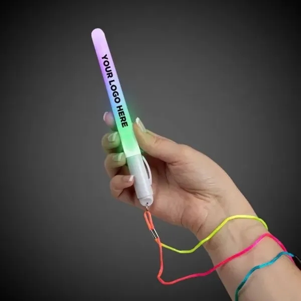 Necklace with Light Up LED Stick and Lanyard - Necklace with Light Up LED Stick and Lanyard - Image 0 of 7