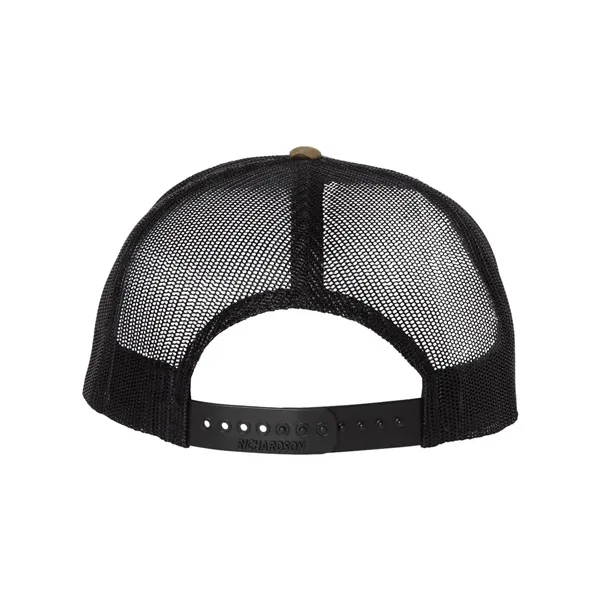 Richardson Wool Blend Flat Bill Trucker Cap - Richardson Wool Blend Flat Bill Trucker Cap - Image 8 of 24