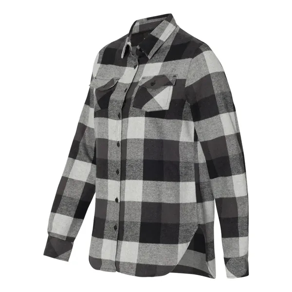 Burnside Women's Yarn-Dyed Flannel Shirt - Burnside Women's Yarn-Dyed Flannel Shirt - Image 2 of 20