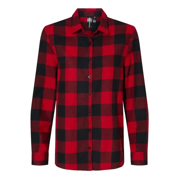 Burnside Women's Boyfriend Flannel - Burnside Women's Boyfriend Flannel - Image 9 of 10