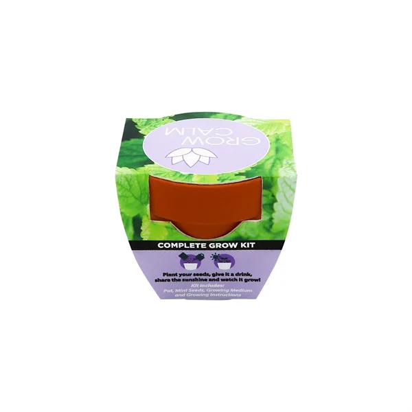 Mini Terracotta Grow Kit - Grow Calm - Lavender - Mini Terracotta Grow Kit - Grow Calm - Lavender - Image 2 of 7