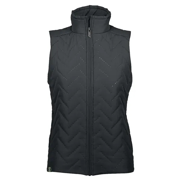 Custom Holloway Women's Repreve® Eco Quilted Vest
