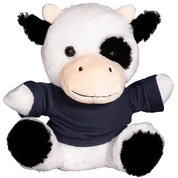 7" Plush Cow with T-Shirt - 7" Plush Cow with T-Shirt - Image 1 of 11