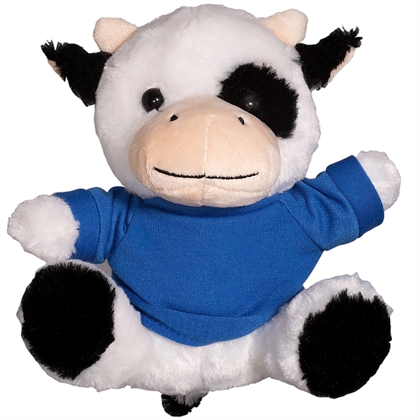7" Plush Cow with T-Shirt - 7" Plush Cow with T-Shirt - Image 2 of 11