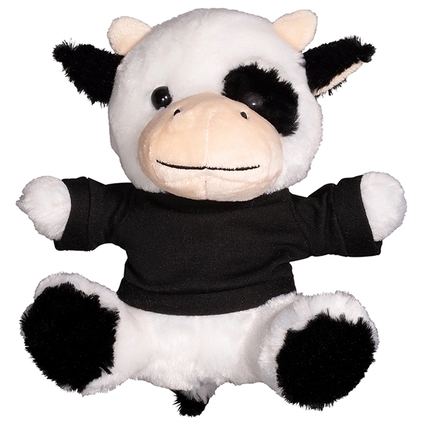 7" Plush Cow with T-Shirt - 7" Plush Cow with T-Shirt - Image 3 of 11