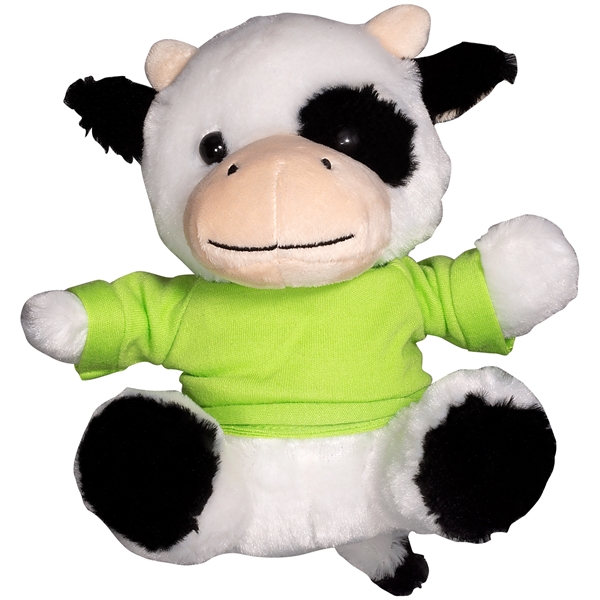 7" Plush Cow with T-Shirt - 7" Plush Cow with T-Shirt - Image 4 of 11