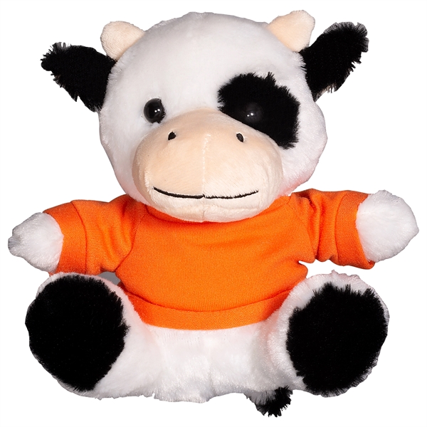 7" Plush Cow with T-Shirt - 7" Plush Cow with T-Shirt - Image 5 of 11