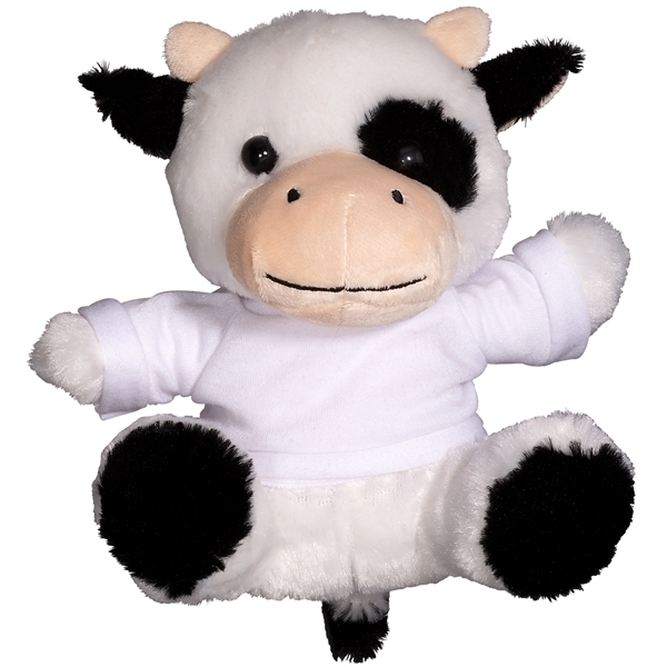 7" Plush Cow with T-Shirt - 7" Plush Cow with T-Shirt - Image 9 of 11