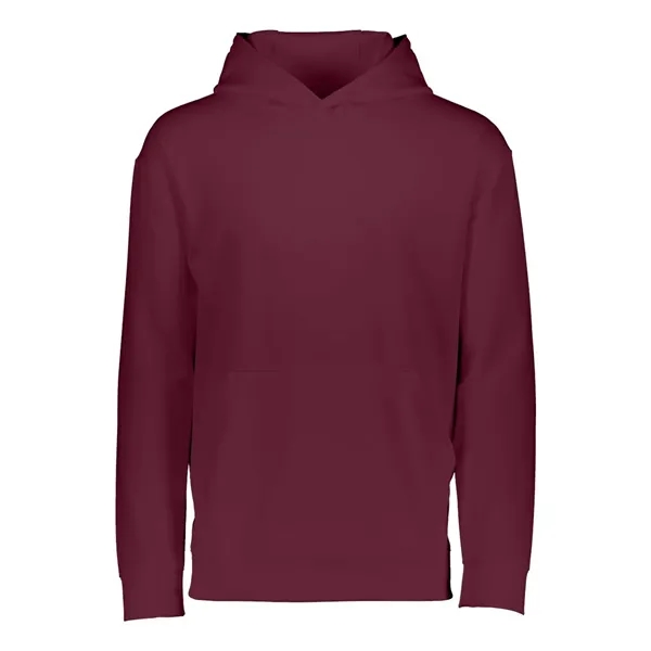 Augusta Sportswear Youth Wicking Fleece Hooded Sweatshirt