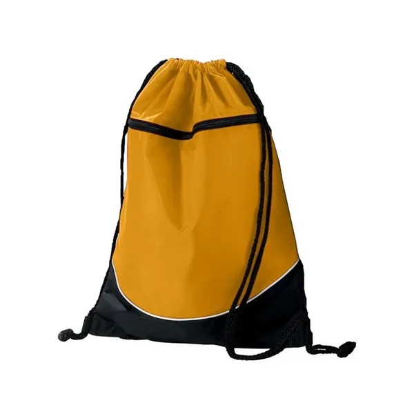 Augusta Sportswear Tri-Color Drawstring Backpack - Augusta Sportswear Tri-Color Drawstring Backpack - Image 2 of 7