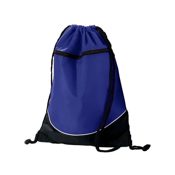 Augusta Sportswear Tri-Color Drawstring Backpack - Augusta Sportswear Tri-Color Drawstring Backpack - Image 5 of 7