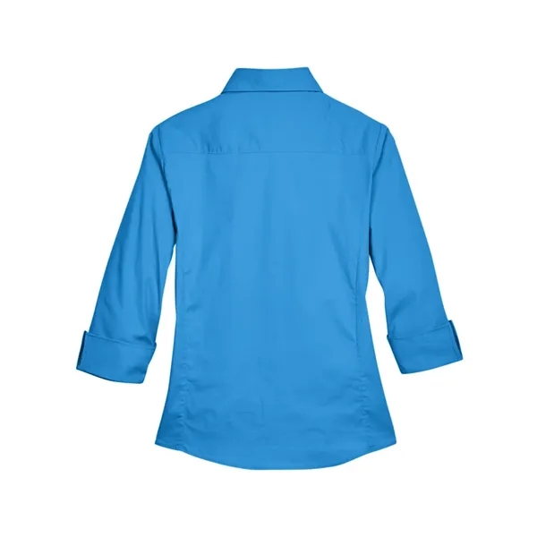 Devon & Jones Women's Perfect Fit™ Three-Quarter Sleeve S... - Devon & Jones Women's Perfect Fit™ Three-Quarter Sleeve S... - Image 6 of 12