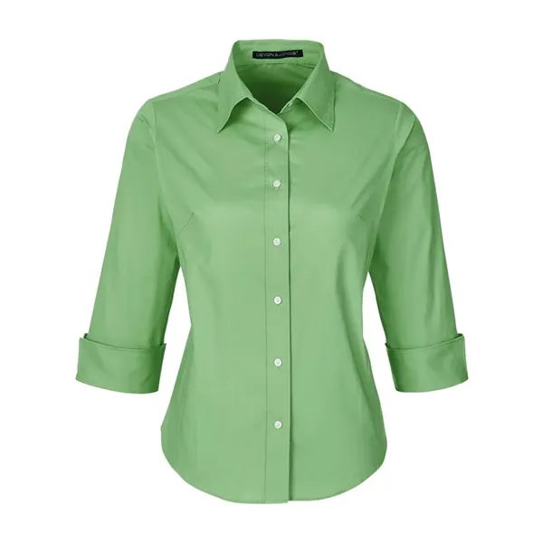 Devon & Jones Women's Perfect Fit™ Three-Quarter Sleeve S... - Devon & Jones Women's Perfect Fit™ Three-Quarter Sleeve S... - Image 7 of 12