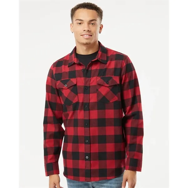 Independent Trading Co. Unisex Flannel Shirt - Independent Trading Co. Unisex Flannel Shirt - Image 0 of 8