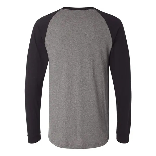 BELLA + CANVAS Men's Long Sleeve Jersey Baseball Tee - BELLA + CANVAS Men's Long Sleeve Jersey Baseball Tee - Image 6 of 24