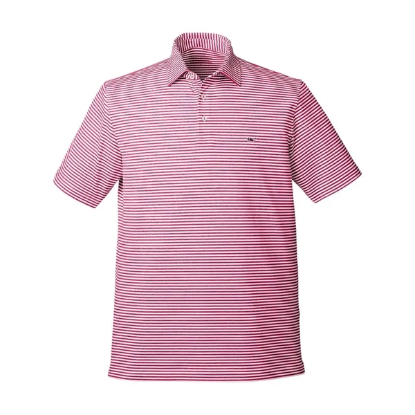 vineyard vines Men's Heathered Winstead Sankaty Polo