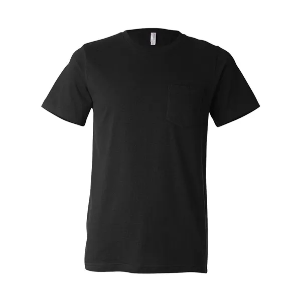 BELLA + CANVAS Men's Jersey Pocket Tee - BELLA + CANVAS Men's Jersey Pocket Tee - Image 7 of 42
