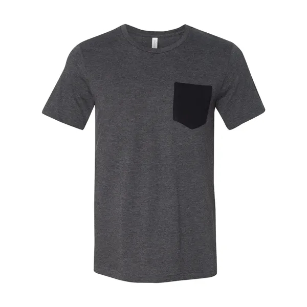 BELLA + CANVAS Men's Jersey Pocket Tee - BELLA + CANVAS Men's Jersey Pocket Tee - Image 16 of 42