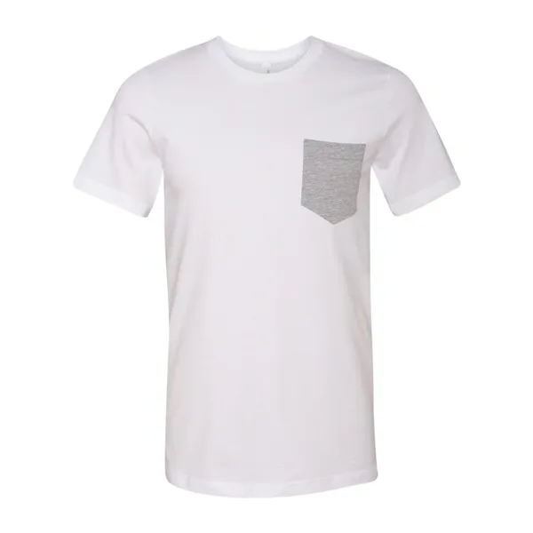 BELLA + CANVAS Men's Jersey Pocket Tee - BELLA + CANVAS Men's Jersey Pocket Tee - Image 37 of 42