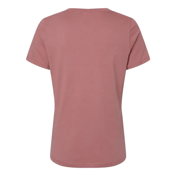 BELLA + CANVAS Women's Relaxed Jersey V-Neck Tee - BELLA + CANVAS Women's Relaxed Jersey V-Neck Tee - Image 17 of 48