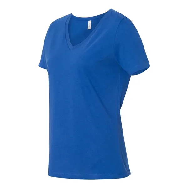 BELLA + CANVAS Women's Relaxed Jersey V-Neck Tee - BELLA + CANVAS Women's Relaxed Jersey V-Neck Tee - Image 39 of 48