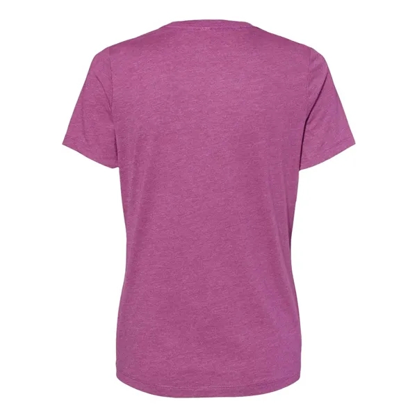 BELLA + CANVAS Women's Relaxed Fit Heather CVC Tee - BELLA + CANVAS Women's Relaxed Fit Heather CVC Tee - Image 27 of 71